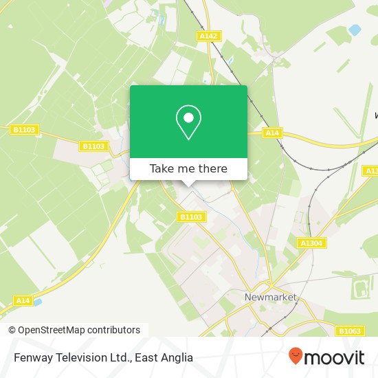 Fenway Television Ltd. map