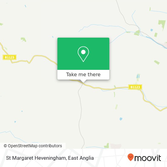 St Margaret Heveningham map