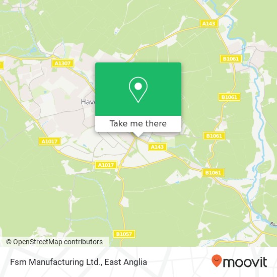Fsm Manufacturing Ltd. map