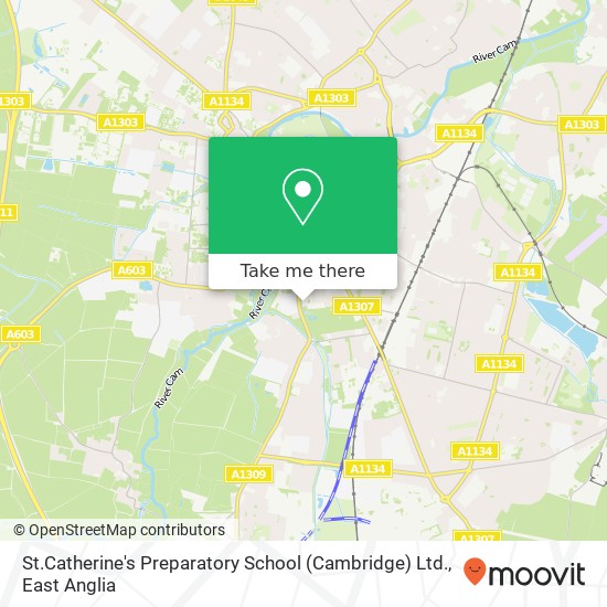 St.Catherine's Preparatory School (Cambridge) Ltd. map