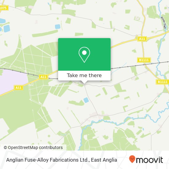 Anglian Fuse-Alloy Fabrications Ltd. map