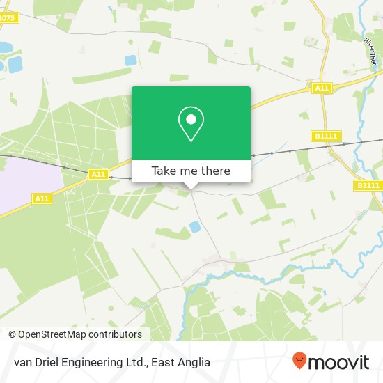 van Driel Engineering Ltd. map