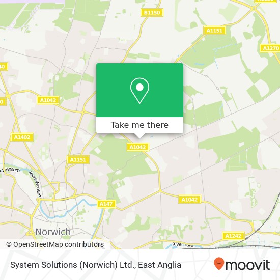 System Solutions (Norwich) Ltd. map