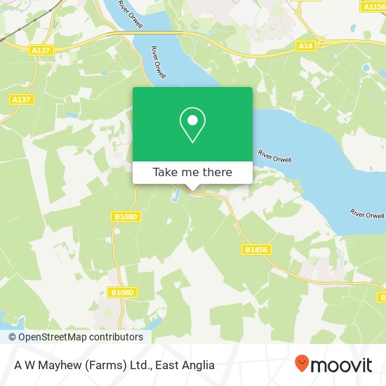 A W Mayhew (Farms) Ltd. map
