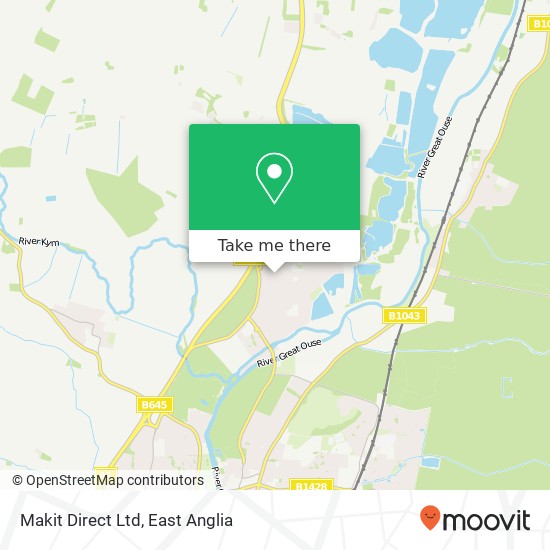 Makit Direct Ltd map