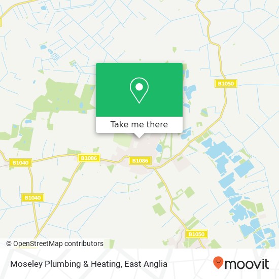 Moseley Plumbing & Heating map