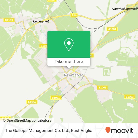 The Gallops Management Co.  Ltd. map