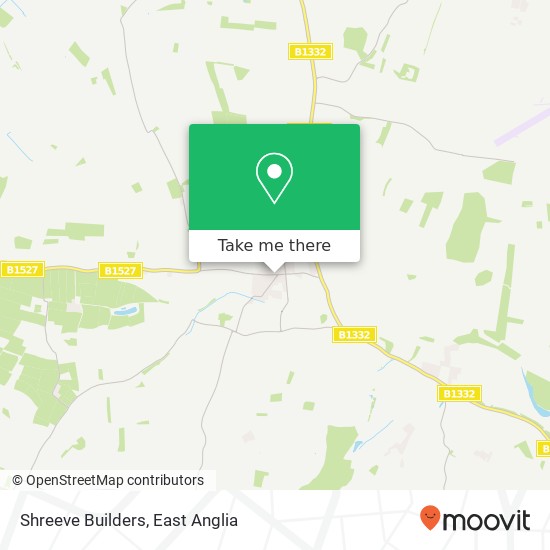 Shreeve Builders map