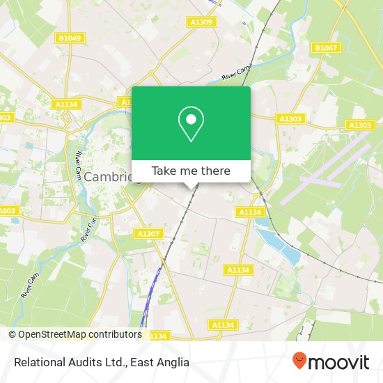 Relational Audits Ltd. map