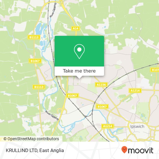 KRULLIND LTD map