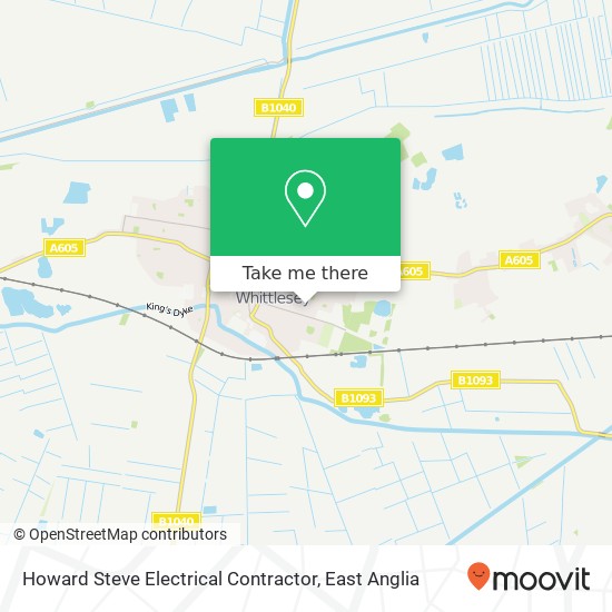 Howard Steve Electrical Contractor map