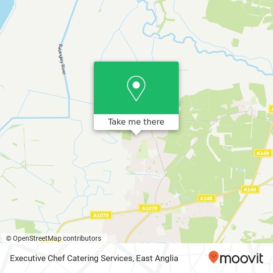 Executive Chef Catering Services map