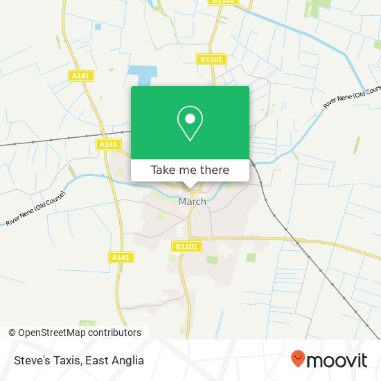 Steve's Taxis map