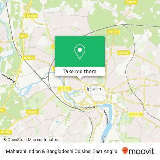 Maharani Indian & Bangladeshi Cuisine, 46 Norwich Road Ipswich Ipswich IP1 2NJ map