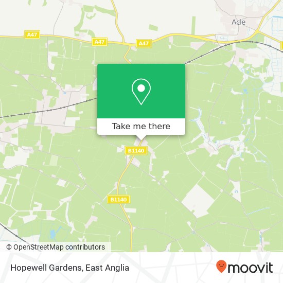 Hopewell Gardens map
