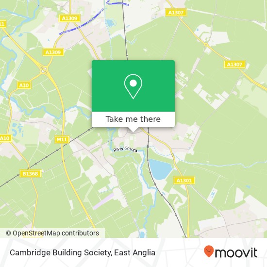 Cambridge Building Society, 40 Woollards Lane Great Shelford Cambridge CB22 5LZ map