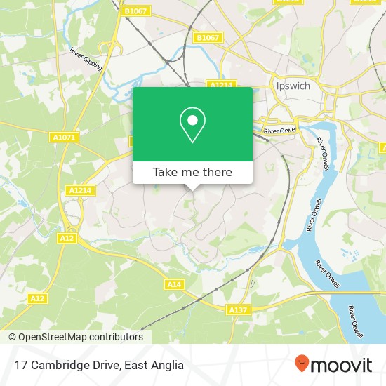 17 Cambridge Drive, Ipswich Ipswich map