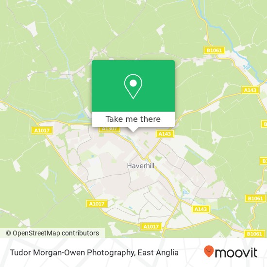 Tudor Morgan-Owen Photography, 40 Arrendene Road Haverhill Haverhill CB9 9JT map