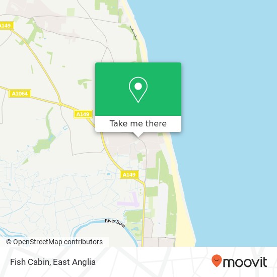 Fish Cabin, 64 High Street Caister on Sea Great Yarmouth NR30 5EH map