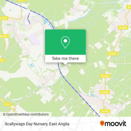 Scallywags Day Nursery map