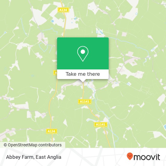 Abbey Farm map