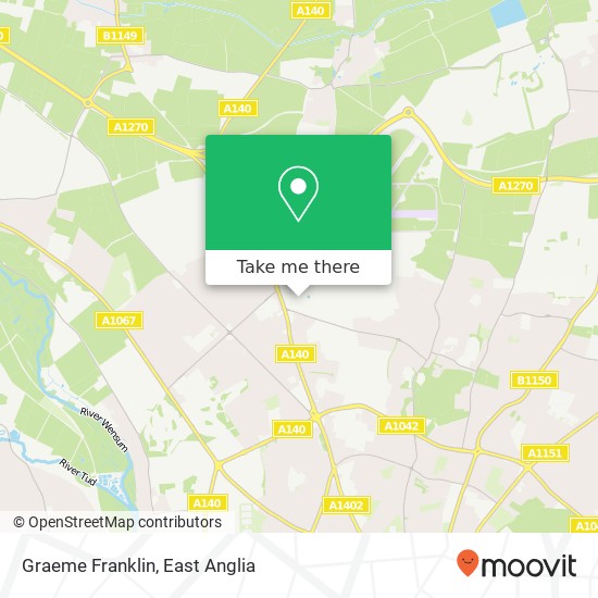 Graeme Franklin, Alkmaar Way Norwich Airport Norwich NR6 6 map