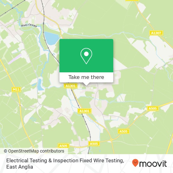 Electrical Testing & Inspection Fixed Wire Testing map