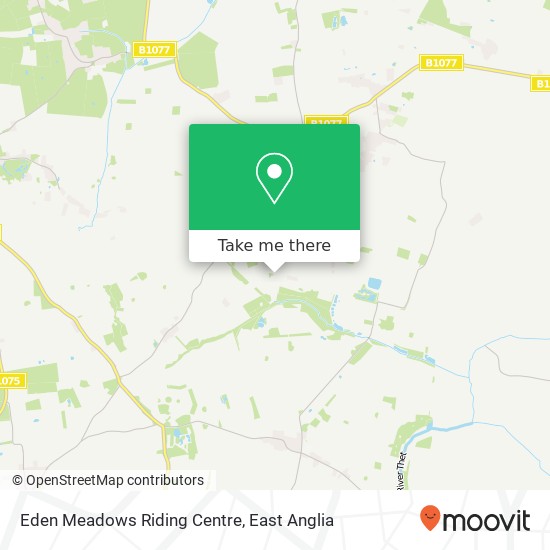 Eden Meadows Riding Centre, Sandy Lane Rocklands Attleborough NR17 1 map