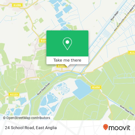 24 School Road, Earith Huntingdon map