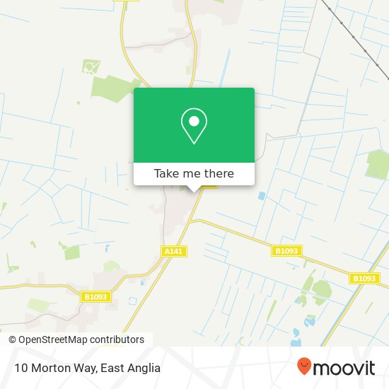 10 Morton Way, Wimblington March map