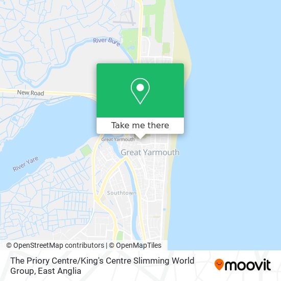 The Priory Centre / King's Centre Slimming World Group map