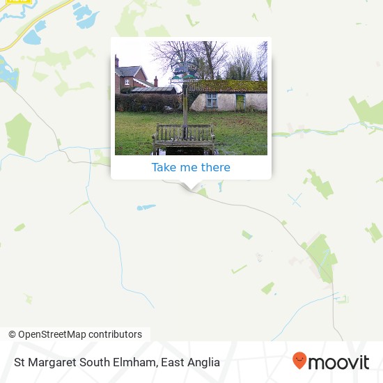 St Margaret South Elmham, null map