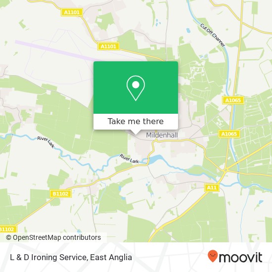 L & D Ironing Service, 68 Queensway Mildenhall Bury St Edmunds IP28 7JY map