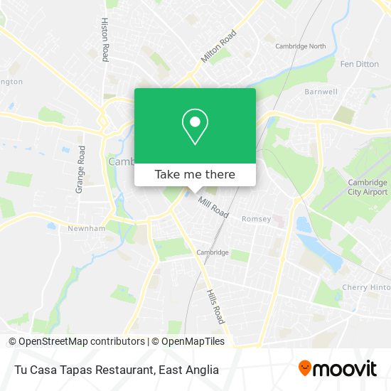 Tu Casa Tapas Restaurant map