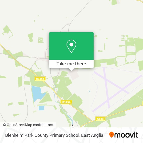 Blenheim Park County Primary School map