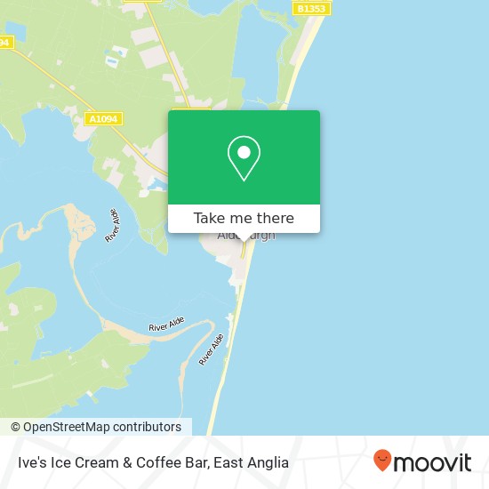Ive's Ice Cream & Coffee Bar map