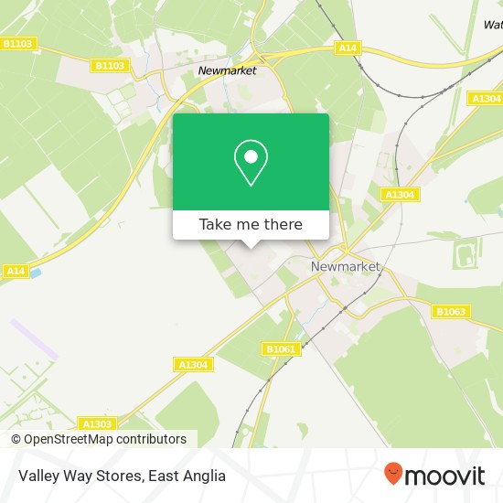 Valley Way Stores map