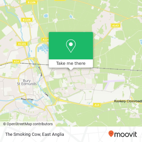 The Smoking Cow, 12 Pippin Close Bury St Edmunds Bury St Edmunds IP32 7HH map