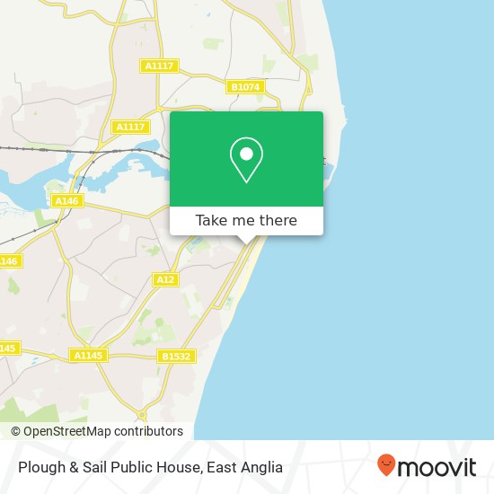 Plough & Sail Public House map