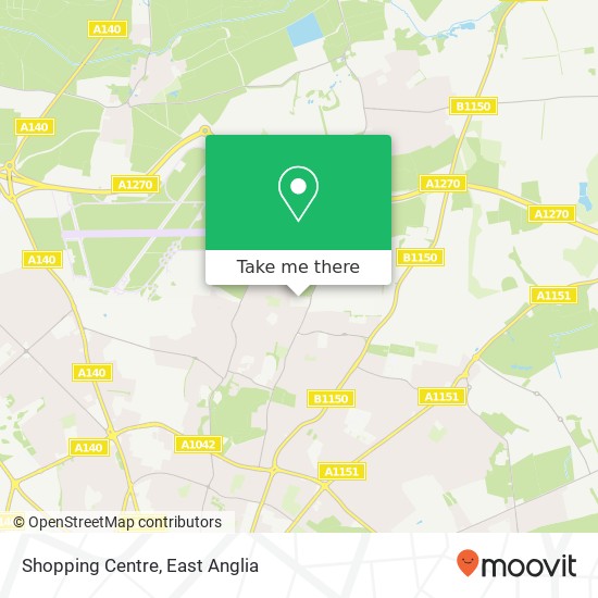 Shopping Centre map