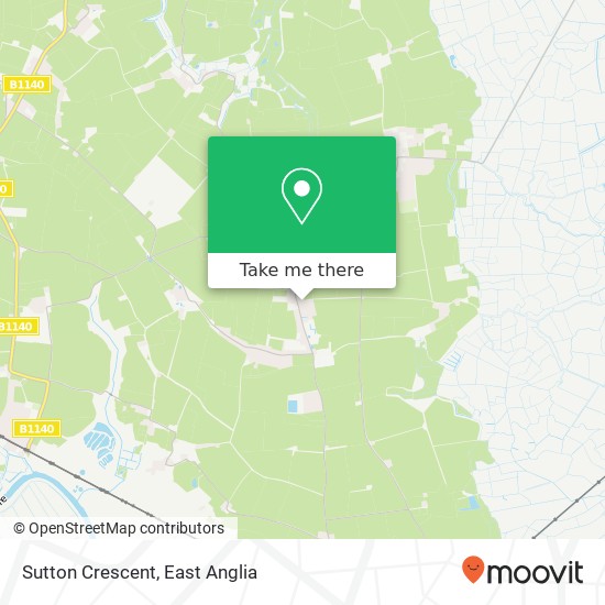 Sutton Crescent map