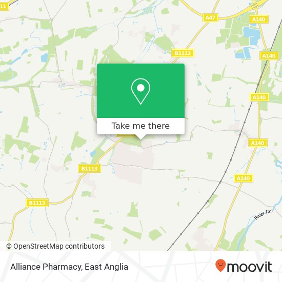 Alliance Pharmacy map