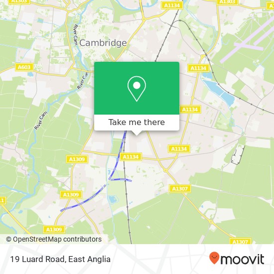 19 Luard Road, Cambridge Cambridge map