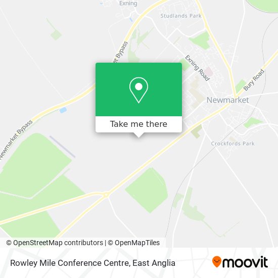 Rowley Mile Conference Centre map