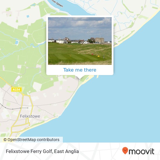 Felixstowe Ferry Golf, null map