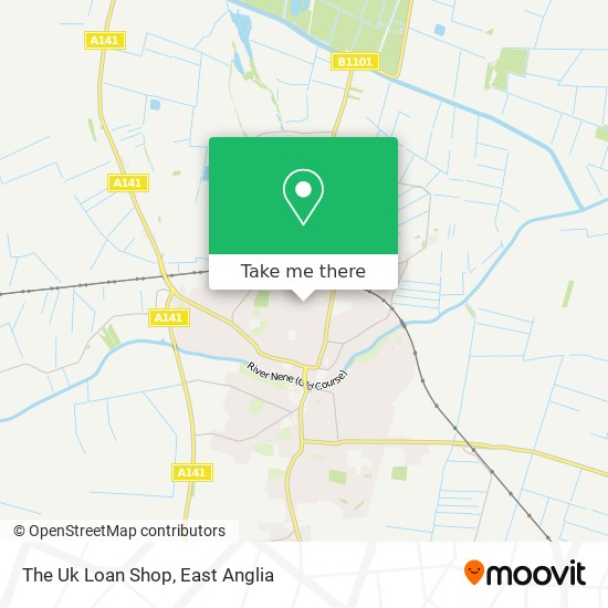 The Uk Loan Shop map
