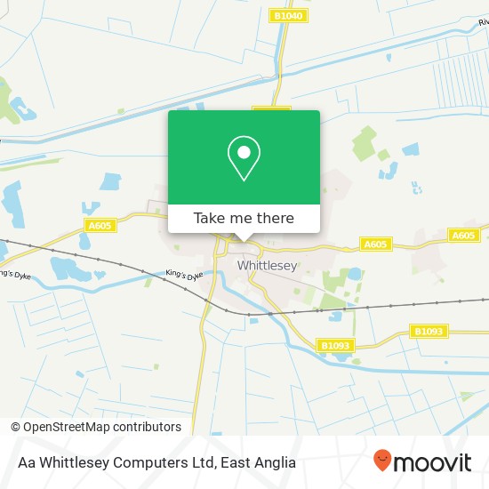 Aa Whittlesey Computers Ltd, 26 High Causeway Whittlesey Peterborough PE7 1AJ map