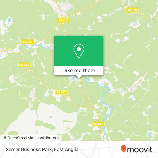 Semer Business Park map