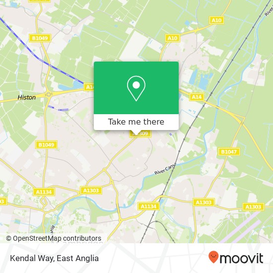 Kendal Way map