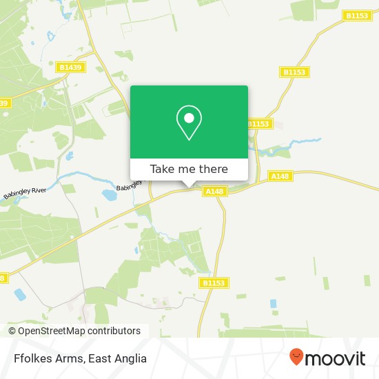 Ffolkes Arms map